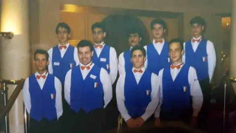 Photo : Équipe de France 1994 (hommes) — Championnats du Monde WEPF, Manchester