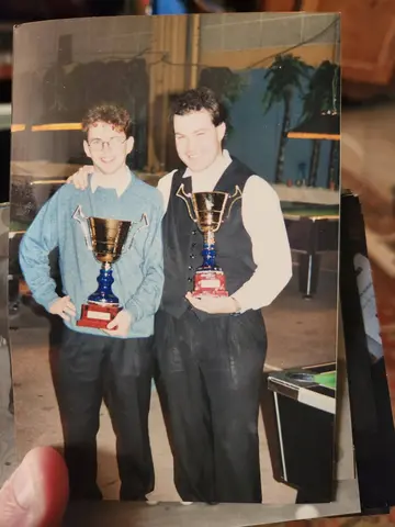 Photo : Finale du Tournoi National de Troyes, novembre 1994, perdue contre Morgan Guilloux