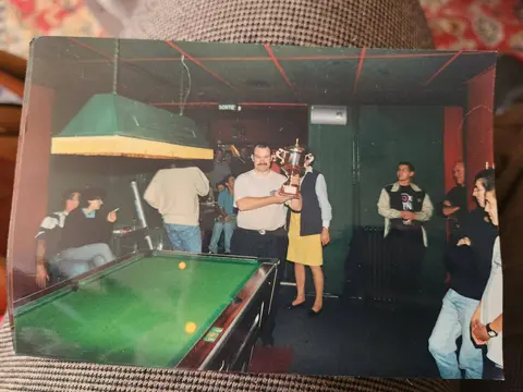 Photo : Victoire au 1er Trophée Jean-François Constant, septembre 1998